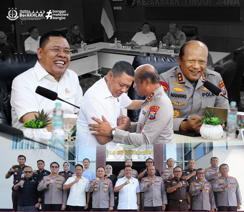 Sinergi Korps Adhyaksa dan Bhayangkara: Kajati Jatim Sambut Kunjungan Kapolda Jatim