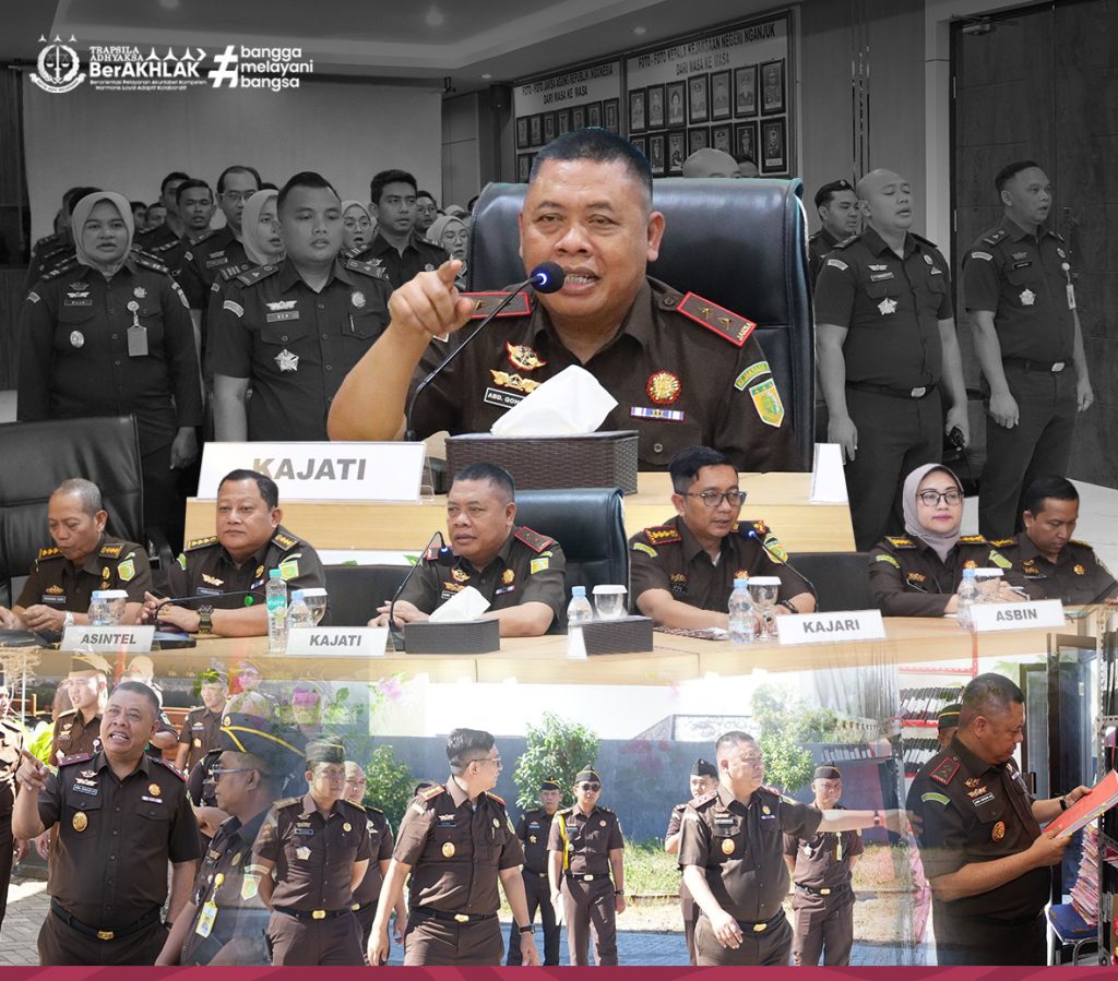 Kunker di Kejari Nganjuk, Kajati Jatim Perkuat Profesionalisme Penegakan Hukum