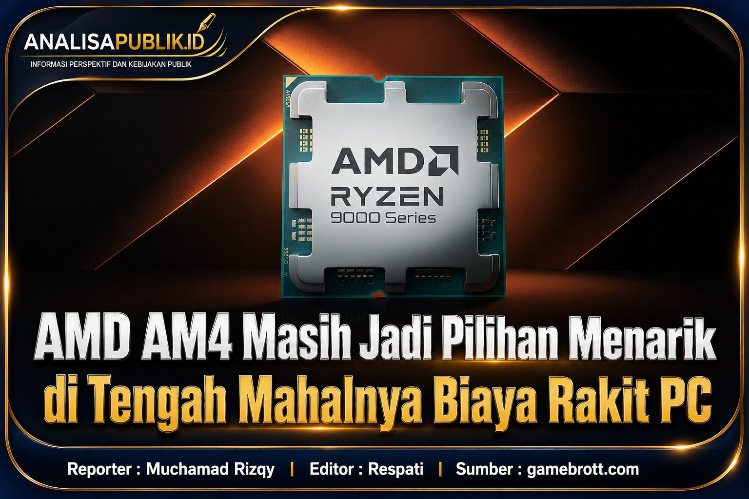 AMD AM4 Masih Jadi Pilihan Menarik di Tengah Mahalnya Biaya Rakit PC