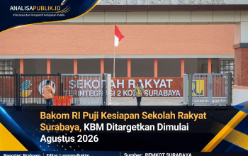 Bakom RI Puji Kesiapan Sekolah Rakyat Surabaya, KBM Ditargetkan Dimulai Agustus 2026