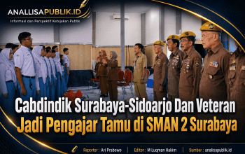 Cabdindik Surabaya-Sidoarjo Dan Veteran Jadi Pengajar Tamu di SMAN 2 Surabaya