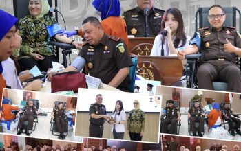 Semarak Menyambut Hari Lahir Kejaksaan ke-81, Kejati Jatim Gelar Aksi Sosial Donor Darah