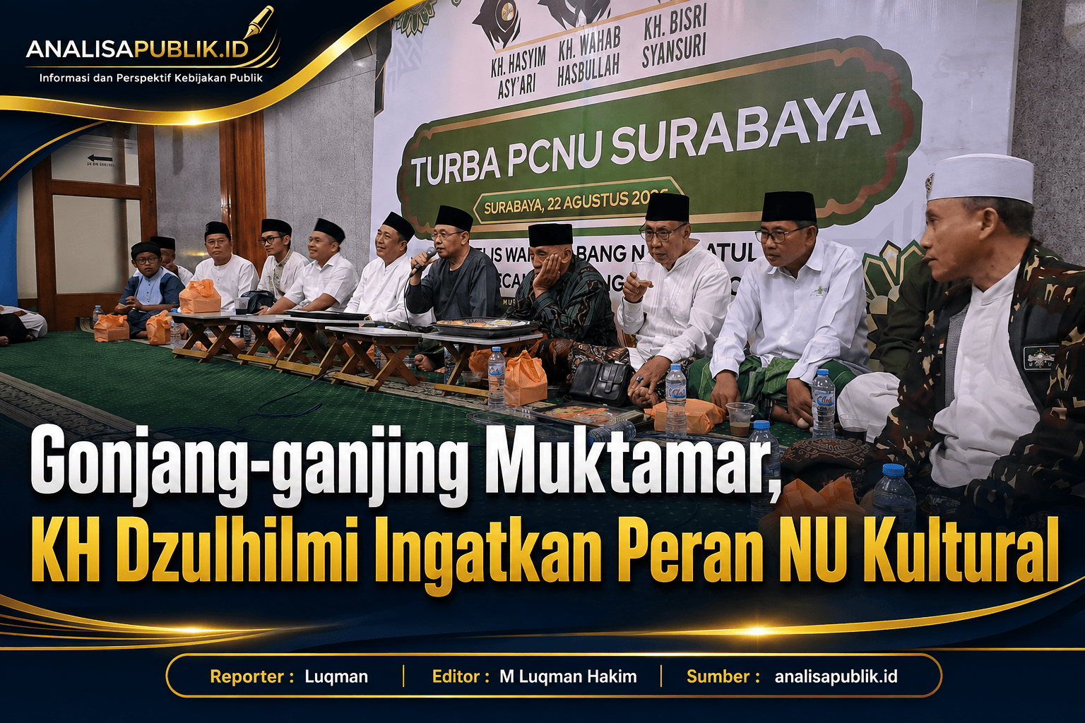 Gonjang-ganjing Muktamar, KH Dzulhilmi Ingatkan Peran NU Kultural