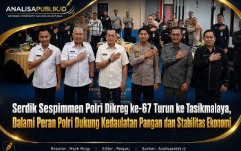 Serdik Sespimmen Polri Dikreg ke-67 Turun ke Tasikmalaya, Dalami Peran Polri Dukung Kedaulatan Pangan dan Stabilitas Ekonomi