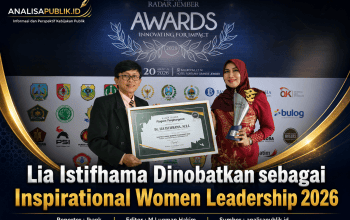 Lia Istifhama Dinobatkan sebagai Inspirational Women Leadership 2026