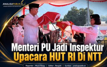 Menteri PU Jadi Inspektur Upacara HUT RI Di NTT