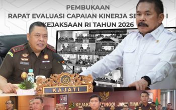 Tingkatkan Kinerja dan Akuntabilitas Anggaran, Kejati Jatim Ikuti Rapat Evaluasi Capaian Kinerja Semester I Kejaksaan RI
