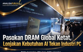 Pasokan DRAM Global Ketat, Lonjakan Kebutuhan AI Tekan Industri PC