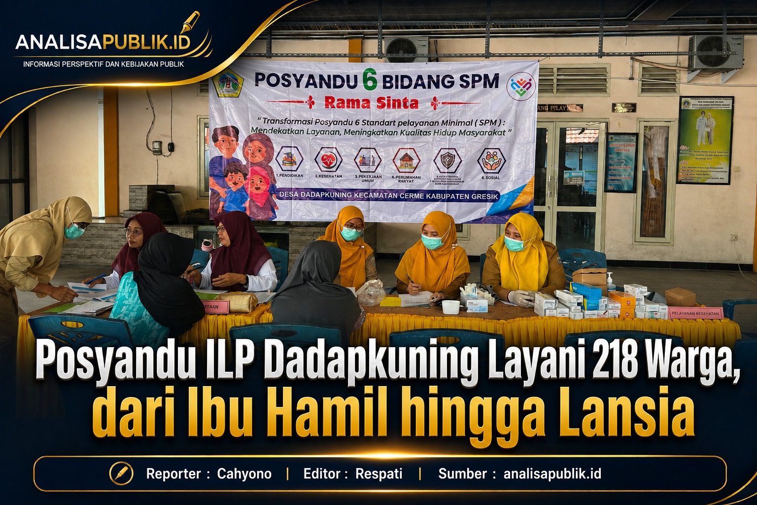 Posyandu ILP Dadapkuning Layani 218 Warga, dari Ibu Hamil hingga Lansia