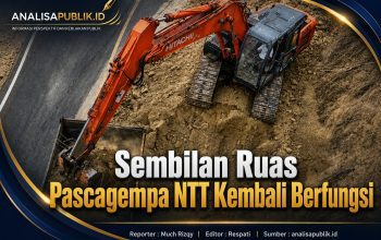 Sembilan Ruas Pascagempa NTT Kembali Berfungsi