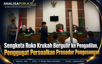 Sengketa Ruko Krukah Bergulir ke Pengadilan, Penggugat Persoalkan Prosedur Pengosongan
