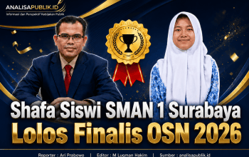 Shafa Siswi SMAN 1 Surabaya Lolos Finalis OSN 2026