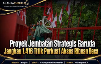 Proyek Jembatan Strategis Garuda Jangkau 1.416 Titik Perkuat Akses Ribuan Desa