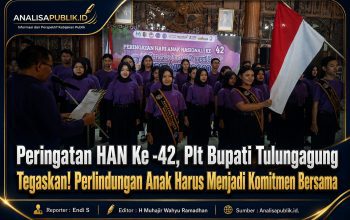 Peringatan HAN Ke -42, Plt Bupati Tulungagung Tegaskan! Perlindungan Anak Harus Menjadi Komitmen Bersama