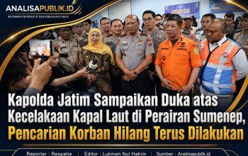 Kapolda Jatim Sampaikan Duka atas Kecelakaan KMP Mutiara Sentosa II
