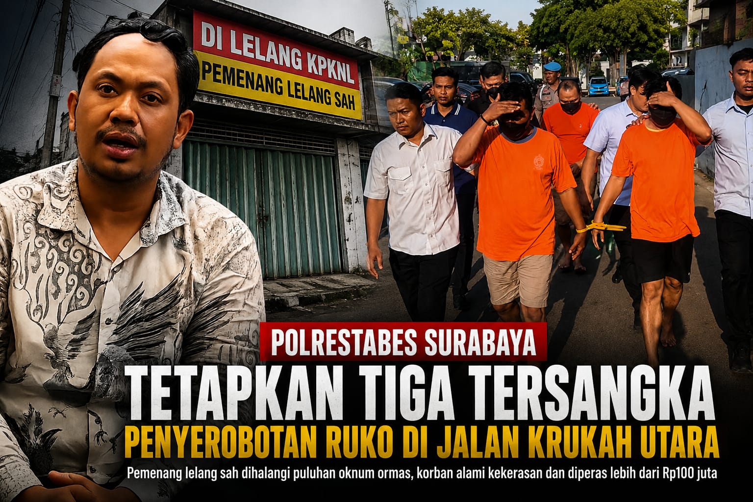 Beli Ruko Melalui Lelang KPKNL, Pemilik Sah Diduga Diserbu Preman