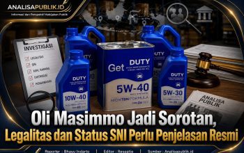 Oli Masimmo Jadi Sorotan, Legalitas dan Status SNI Perlu Penjelasan Resmi
