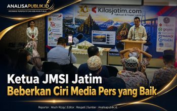 Ketua JMSI Jatim Beberkan Ciri Media Pers yang Baik