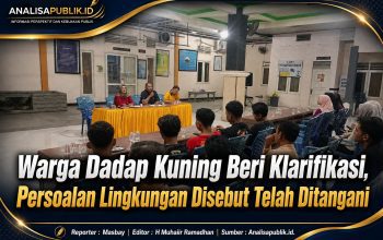Warga Dadap Kuning Beri Klarifikasi, Persoalan Lingkungan Disebut Telah Ditangani