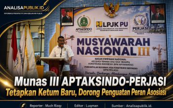 Munas III APTAKSINDO-PERJASI Tetapkan Ketum Baru, Dorong Penguatan Peran Asosiasi