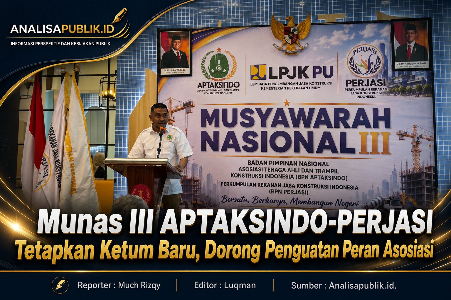 Munas III APTAKSINDO-PERJASI Tetapkan Ketum Baru, Dorong Penguatan Peran Asosiasi