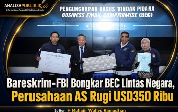 Bareskrim–FBI Bongkar BEC Lintas Negara, Perusahaan AS Rugi USD350 Ribu