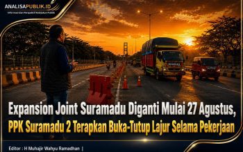 Expansion Joint Suramadu Diganti Mulai 27 Agustus, PPK Suramadu 2 Terapkan Buka-Tutup Lajur Selama Pekerjaan