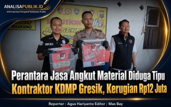 Perantara Jasa Angkut Material Diduga Tipu Kontraktor KDMP Gresik, Kerugian Rp12 Juta