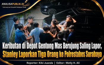 Keributan Depot Gentong Mas Berujung Saling Lapor, Stanley Laporkan Tiga Orang ke Polrestabes Surabaya