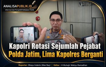 Kapolri Rotasi Sejumlah Pejabat Polda Jatim, Lima Kapolres Berganti