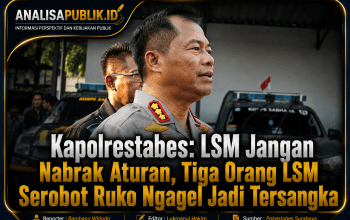 Kapolrestabes: LSM Jangan Nabrak Aturan, Tiga Orang LSM Serobot Ruko Ngagel Jadi Tersangka