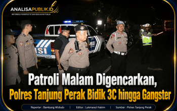 Patroli Malam Digencarkan, Polres Tanjung Perak Bidik 3C hingga Gangster