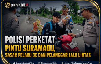 Polisi Perketat Pintu Suramadu, Sasar Pelaku 3C dan Pelanggar Lalu Lintas