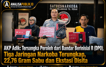 AKP Adik: Tersangka Peroleh dari Bandar Inisial R (DPO), Tiga Jaringan Narkoba Terungkap, 22,76 Gram Sabu dan Ekstasi Disita