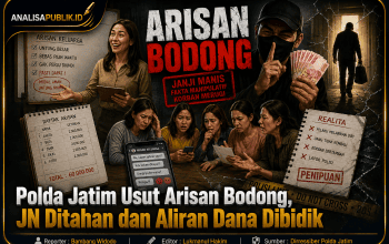 Polda Jatim Usut Arisan Bodong, JN Ditahan dan Aliran Dana Dibidik