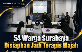 54 Warga Surabaya Disiapkan Jadi Terapis Wajah