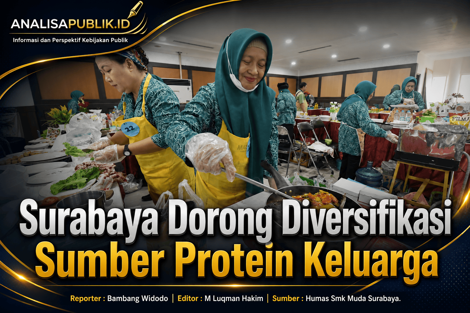 Surabaya Dorong Diversifikasi Sumber Protein Keluarga