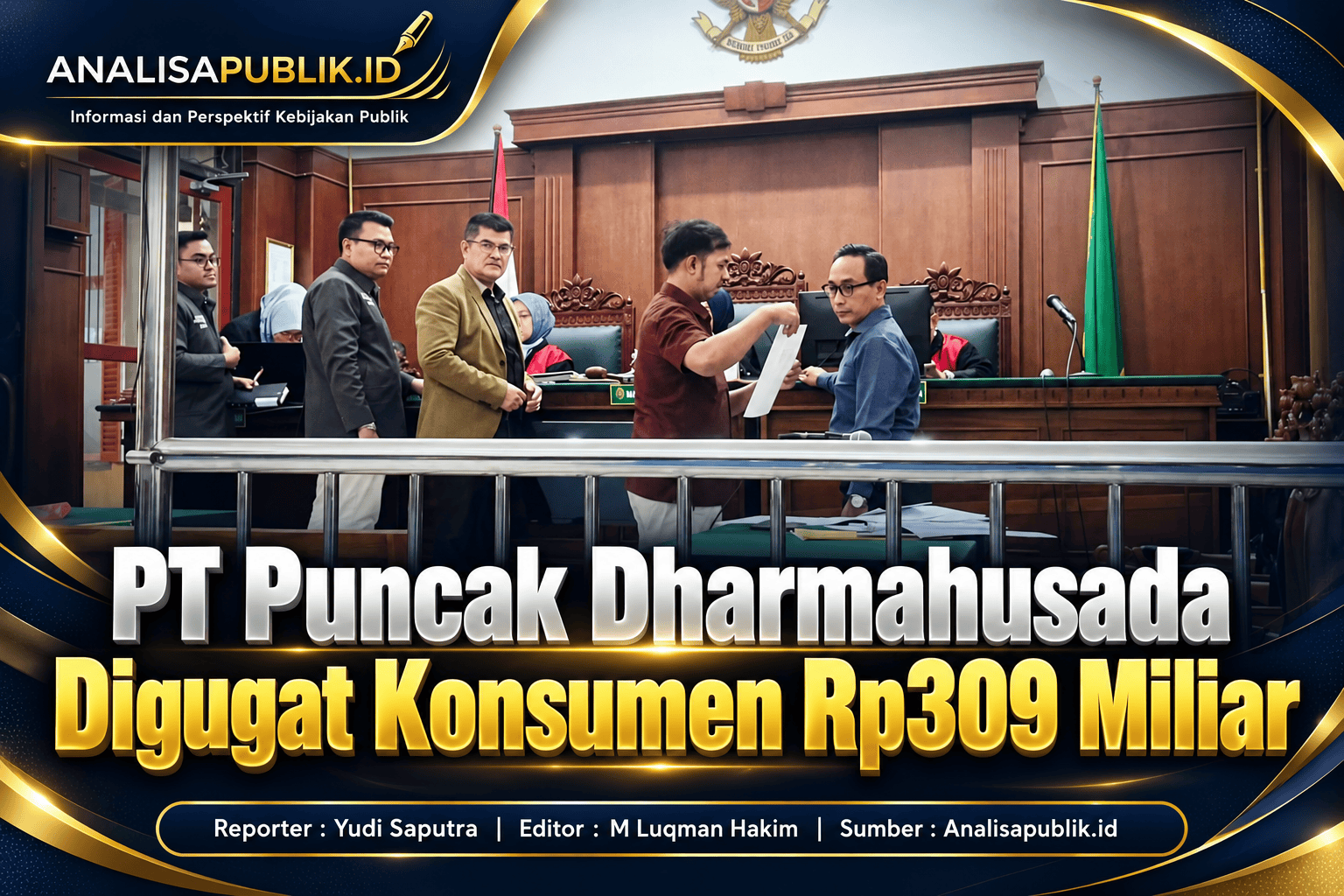 PT Puncak Dharmahusada Digugat Konsumen Rp309 Miliar-online