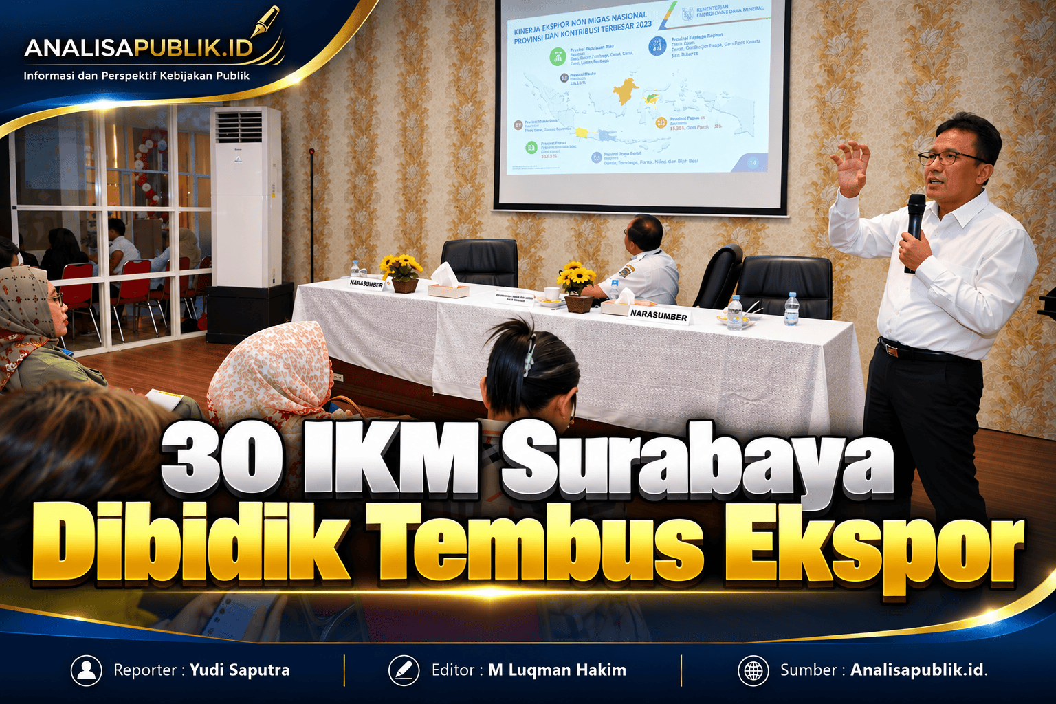 30 IKM Surabaya Dibidik Tembus Ekspor
