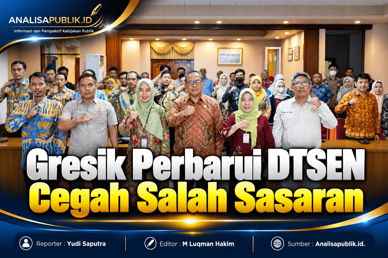 Gresik Perbarui DTSEN Cegah Salah Sasaran