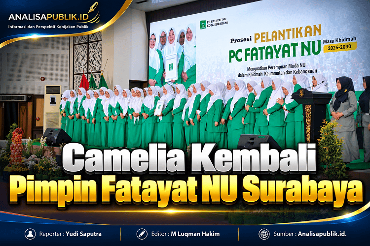 Camelia Kembali Pimpin Fatayat NU Surabaya