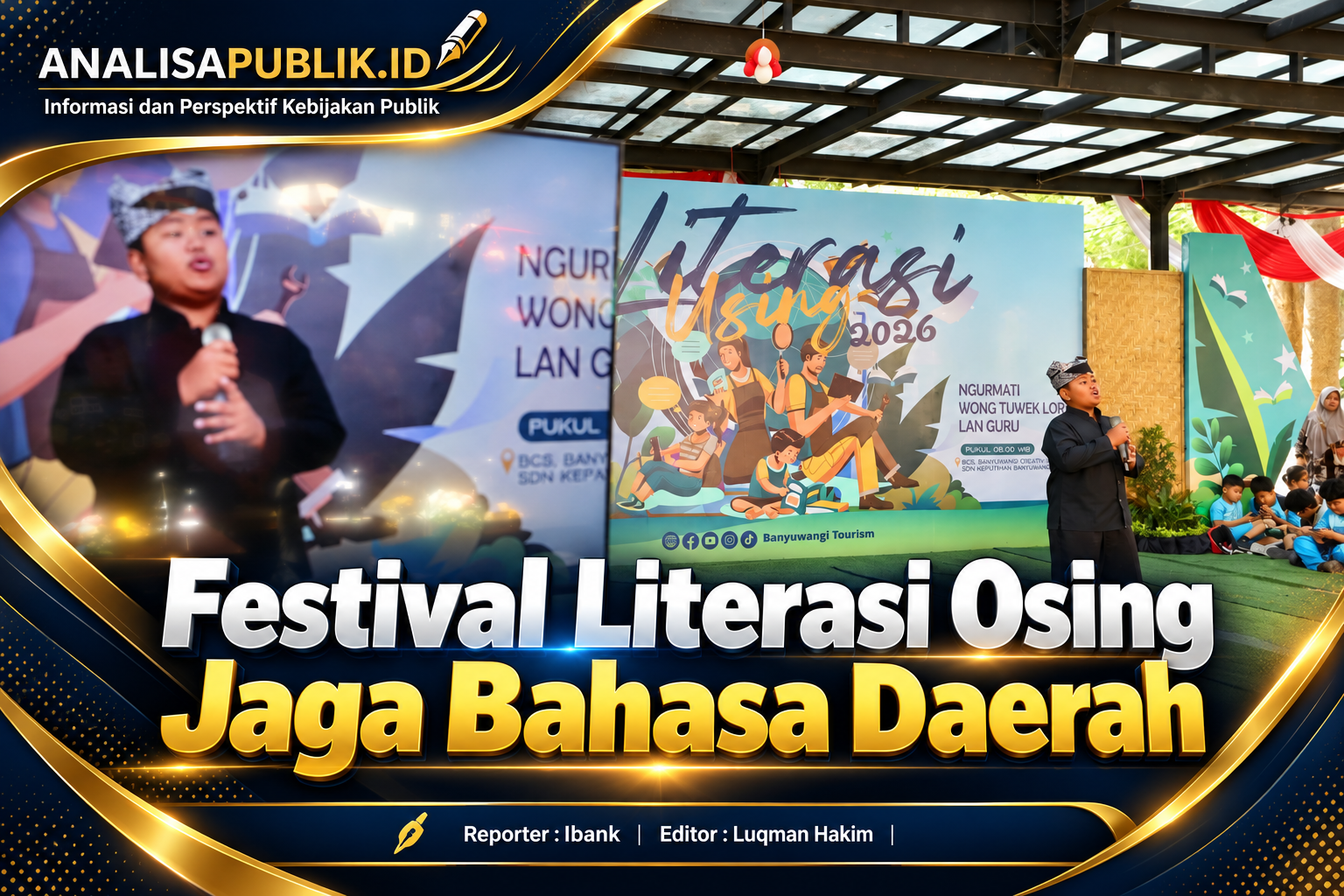 Festival Literasi Osing Jaga Bahasa Daerah