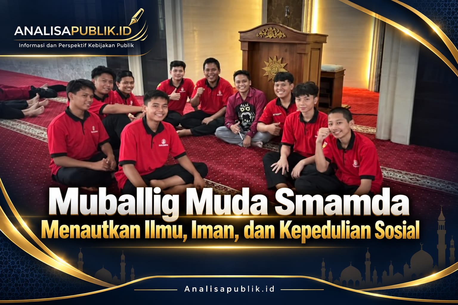 Smamda Sidoarjo Bentuk Korps Muballig Muda, Tautkan Ilmu, Iman dan Kepedulian