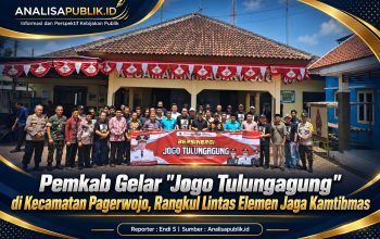 Pemkab Gelar “Jogo Tulungagung” di Kecamatan Pagerwojo, Rangkul Lintas Elemen Jaga Kamtibmas