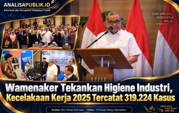 Wamenaker Tekankan Higiene Industri, Kecelakaan Kerja 2025 Tercatat 319.224 Kasus