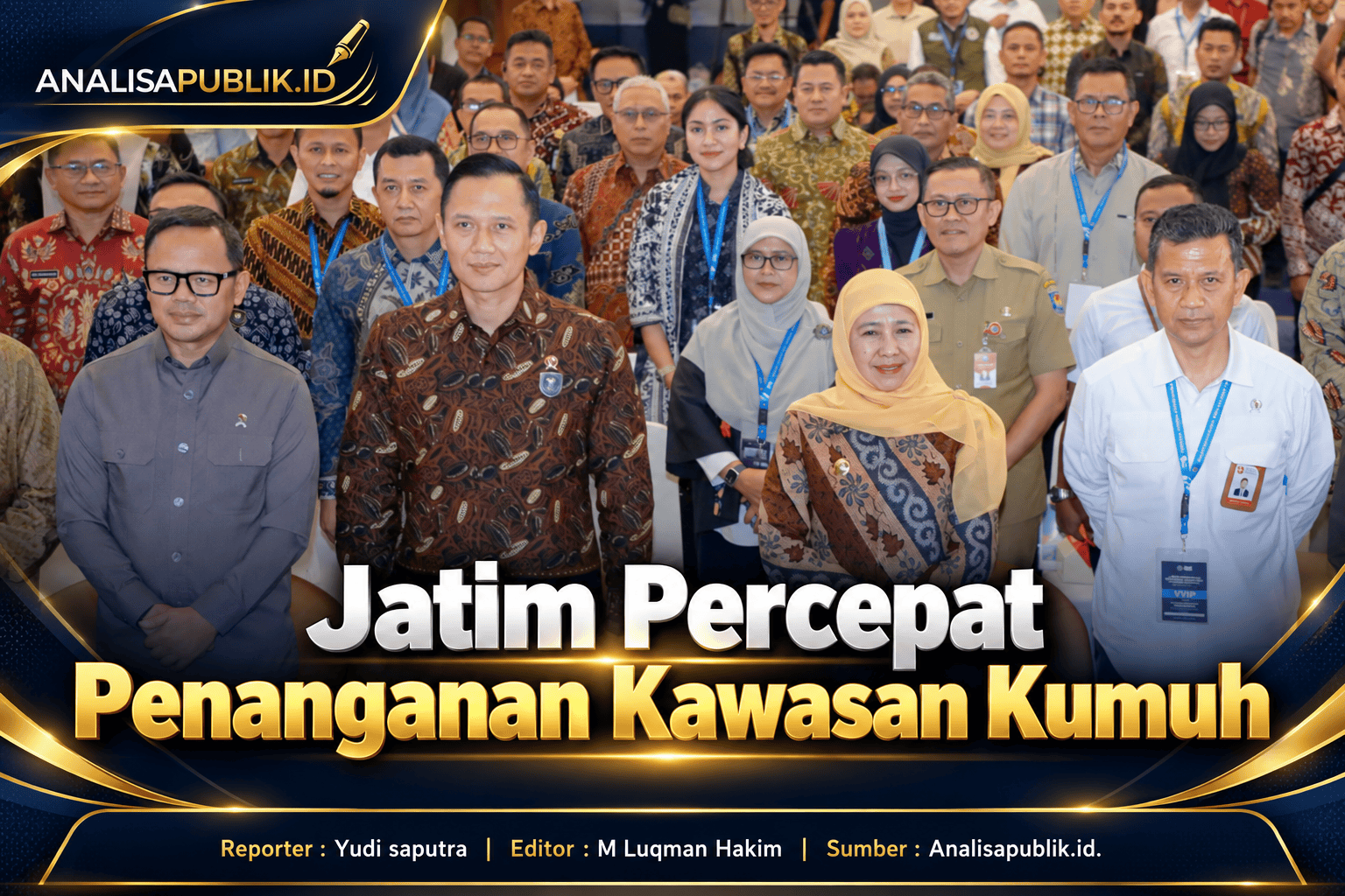 Jatim Percepat Penanganan Kawasan Kumuh