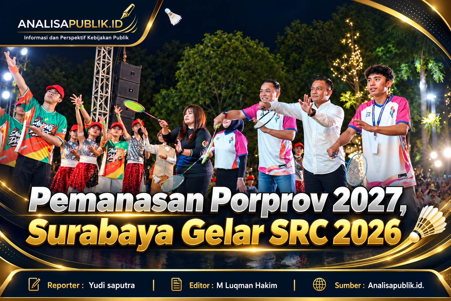 Pemanasan Porprov 2027, Surabaya Gelar SRC 2026