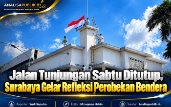 Jalan Tunjungan Sabtu Ditutup, Surabaya Gelar Refleksi Perobekan Bendera