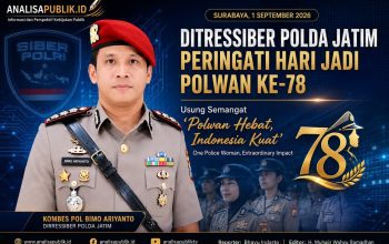 Ditressiber Polda Jatim Peringati Hari Jadi Polwan ke-78, Usung Semangat “Polwan Hebat, Indonesia Kuat”