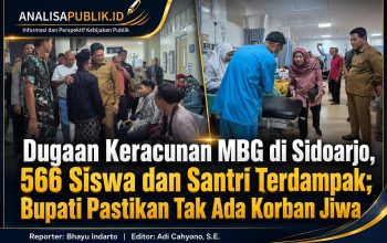 Dugaan Keracunan MBG di Sidoarjo, 566 Siswa dan Santri Terdampak; Bupati Pastikan Tak Ada Korban Jiwa